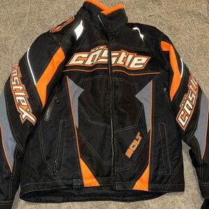 NEW OEM KTM PRIME HOODIE MESH LINING ORANGE/BLACK SIZE Large ￼